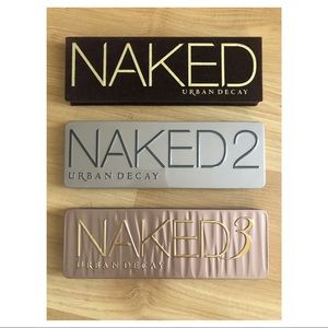 Urban Decay Naked Palettes 1 • 2 • 3